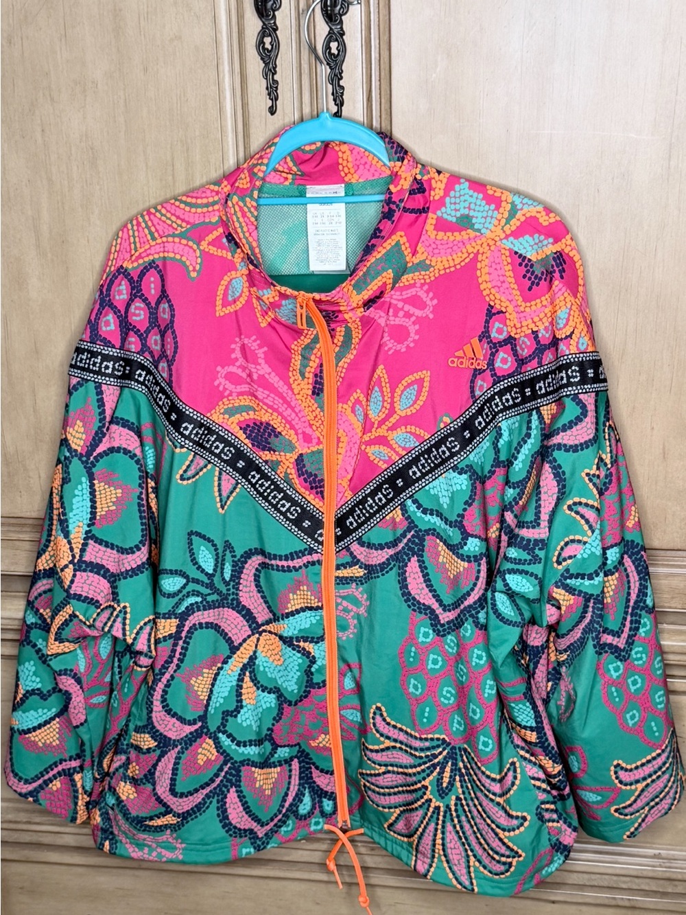 adidas x FARM Rio collaboration windbreaker Jacket - Picture 2 of 6